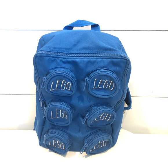 Lego Accessories Lego Mini Brick Backpack Blue Legoland Poshmark